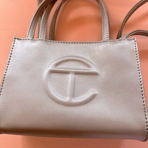 **SOLD** Authentic Small Grey Telfar Bag!